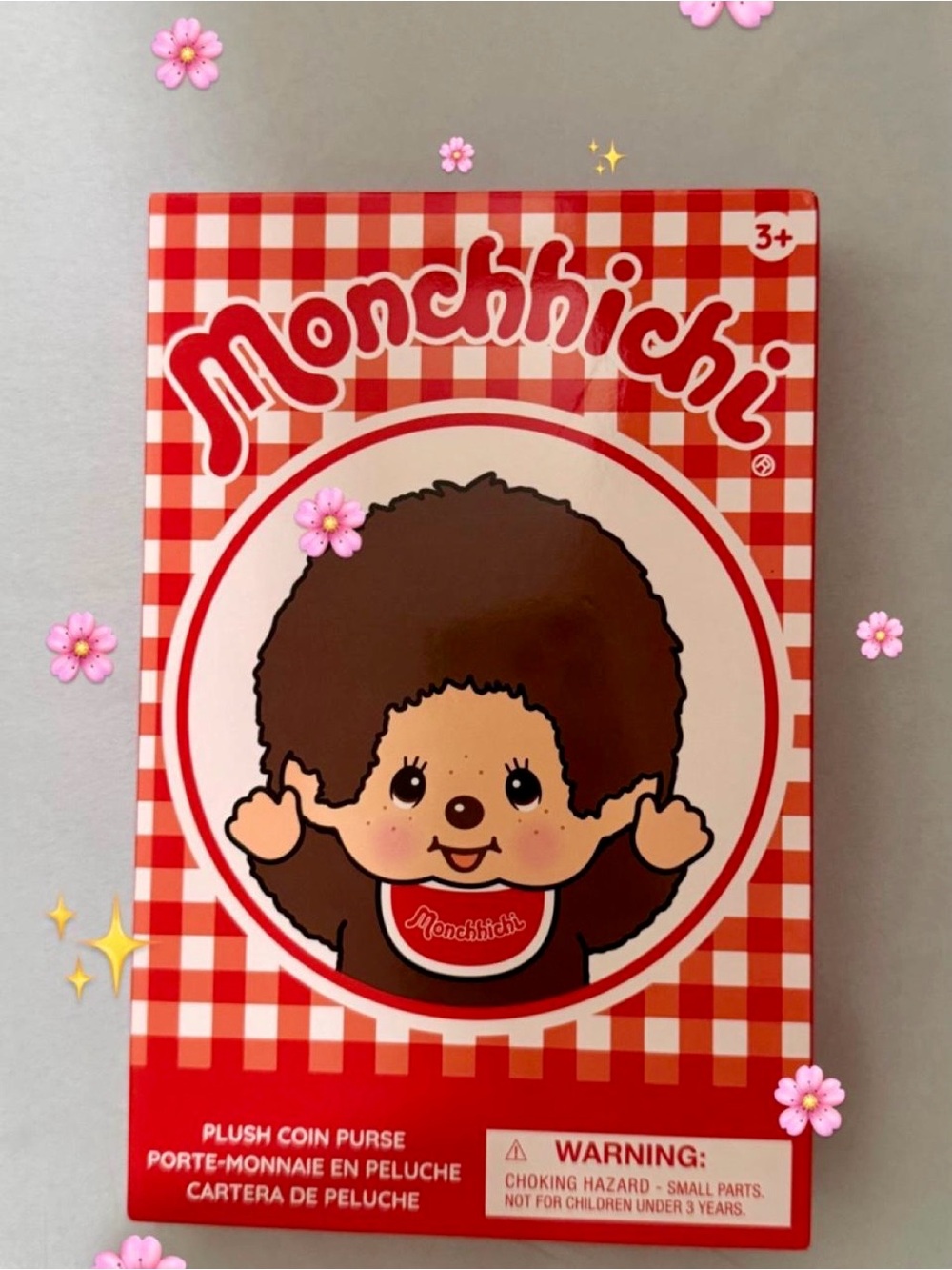 Monchhichi Plush Coin Purse